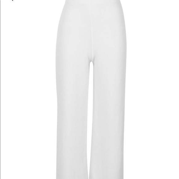 Plus wide leg crepe pants - Picture 2 of 2